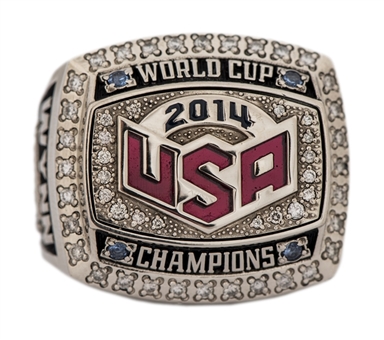 2014 USA Basketball World Cup Of Basketball Championship Ring With Original Presentation Box